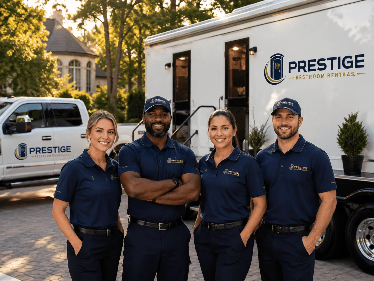 Trusted Luxury Portable Restrooms company in Duke, OK